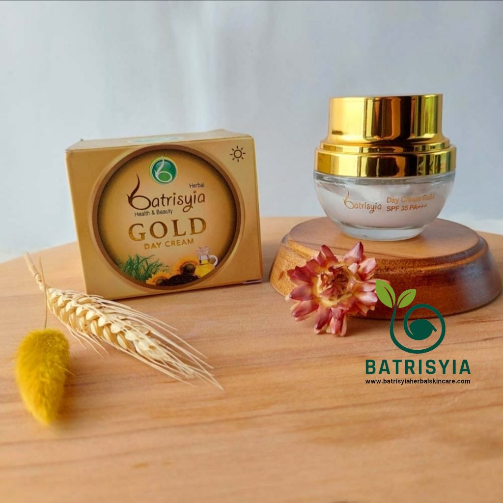 GOLD DAY CREAM BATRISYIA HERBAL SKINCARE