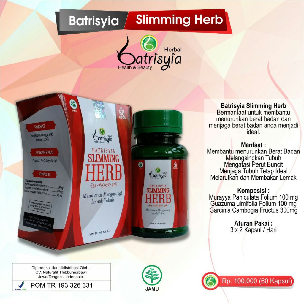 manfaat batrisyia Slimming herb