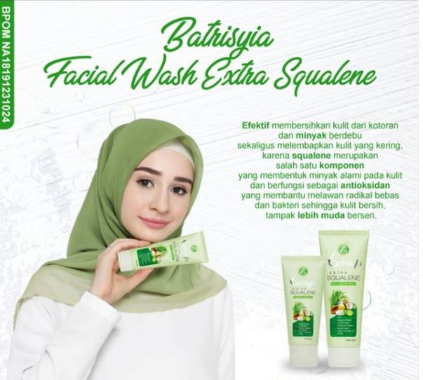 Skincare Squalene alami