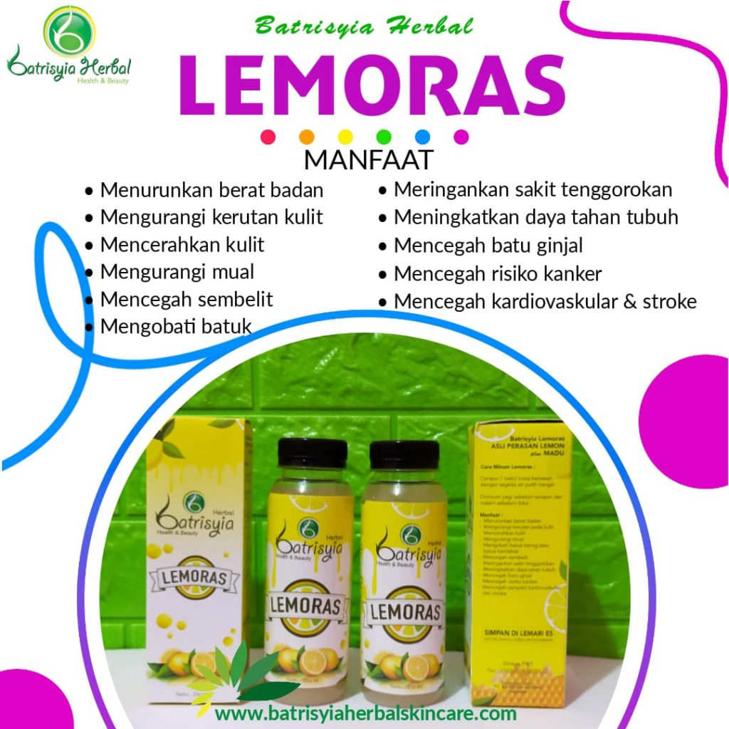 manfaat Lemoras sari lemon