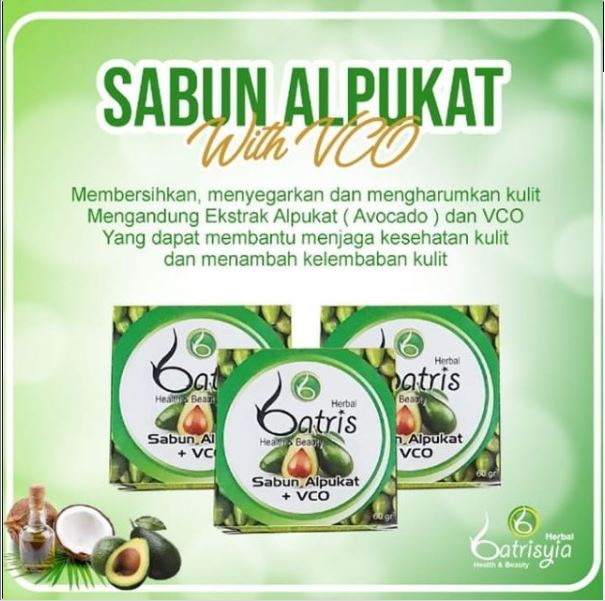 Sabun Alpukat Batrisyia Herbal