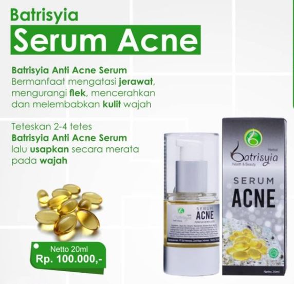 Produk Batrisyia untuk mengatasi jerawat