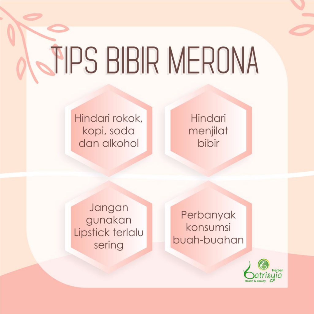 cara membuat bibirmu merona