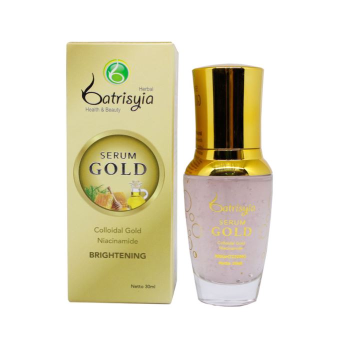 Serum Gold Batrisyia yang melembabkan dan membuat awet muda