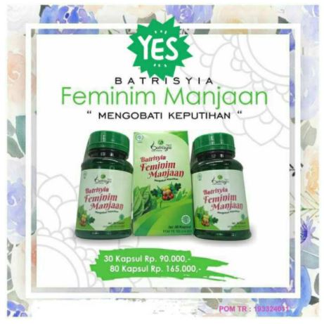 Batrisyia Feminin manjaan untuk masalah organ kewanitaan