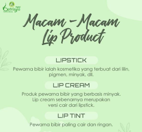 jenis produk lip