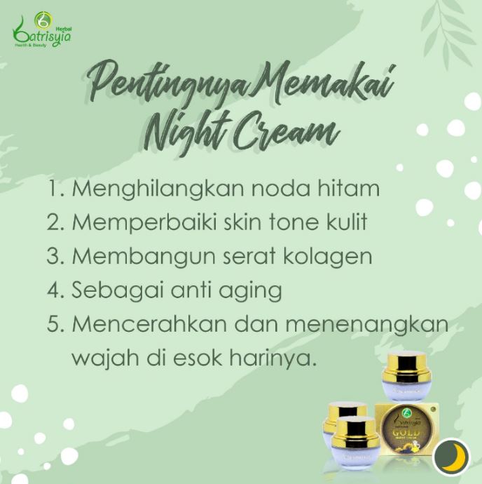 kegunaan night cream