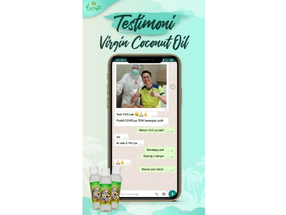 Testimoni VCO Batrisyia Herbal