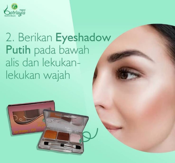 cara meniruskan wajah dengan make up