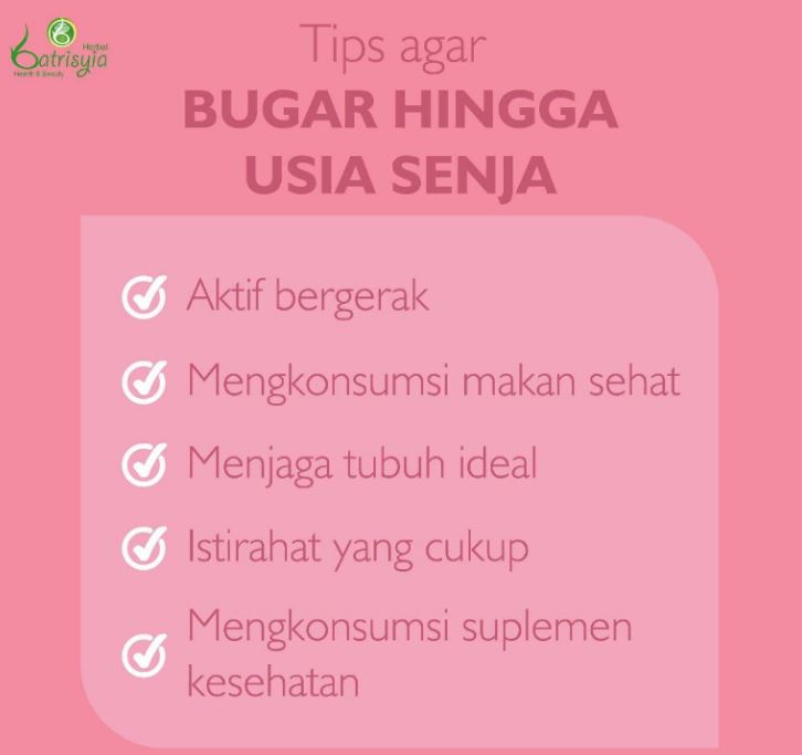 Cara menjaga tubuh agar bugar hingga usia senja