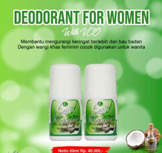 Deodorant untuk mengatasi bau ketiak