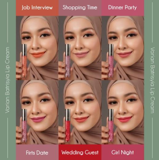 Lip Cream terbaik untuk wanita