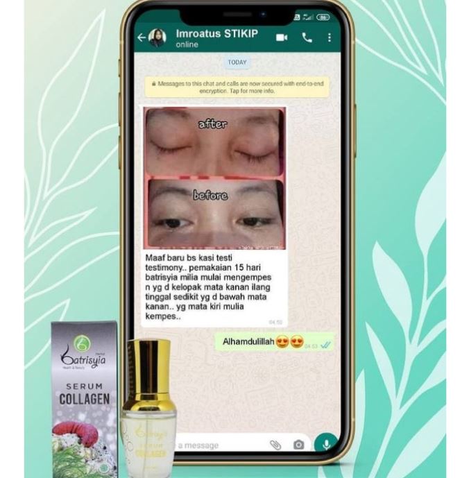 testimoni serum collagen batrisyia 