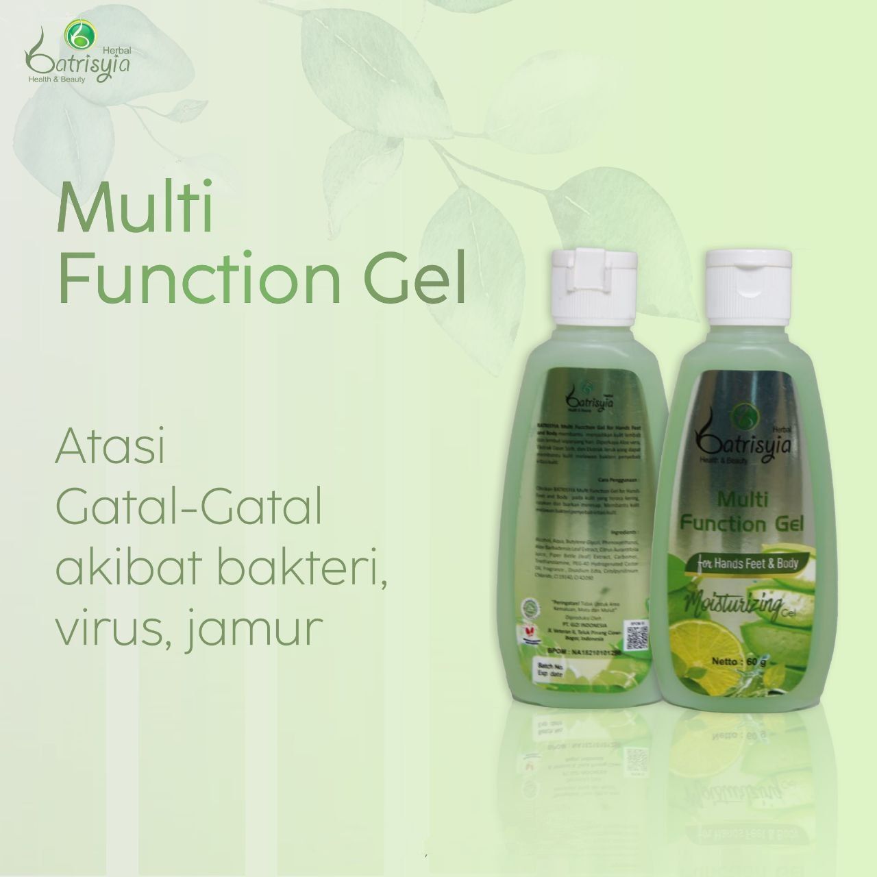 gel multifungsi untuk atasi masalah kulit 