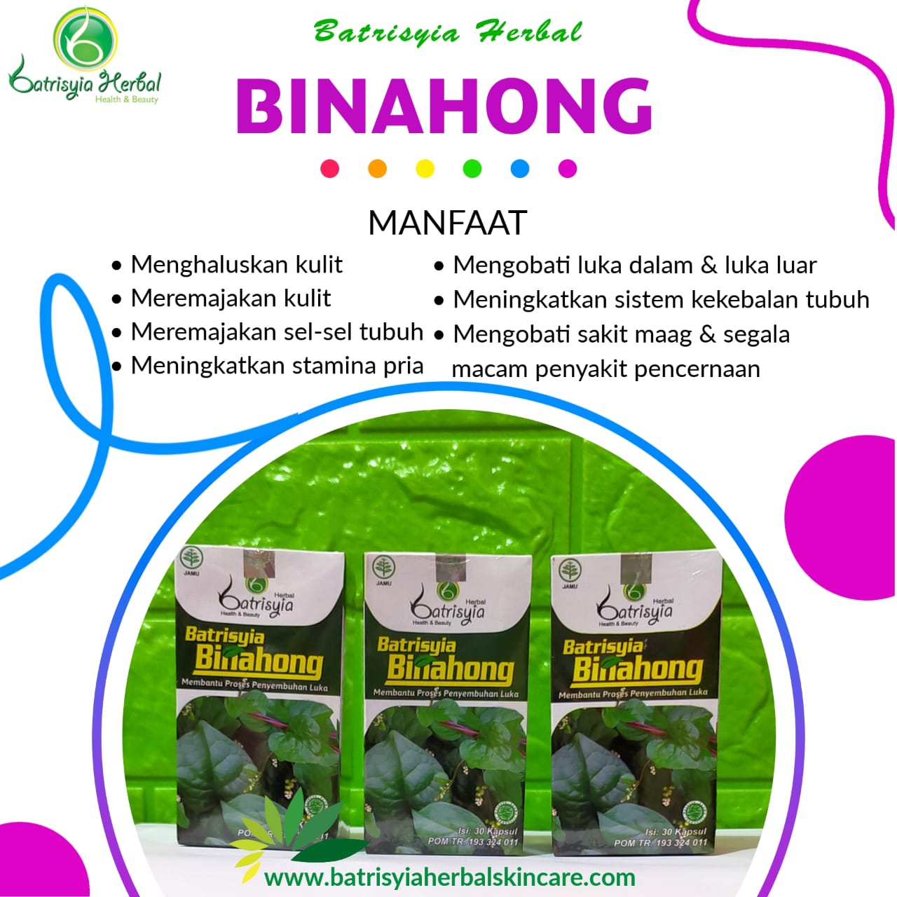 Batrisyia Ekstrak Daun Binahong