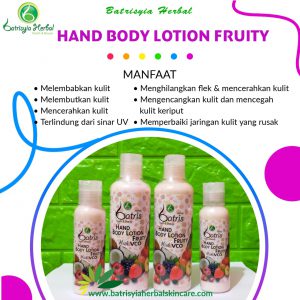 body lotion fruity batrisyia herbal skincare