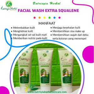 batrisyia facial wash extra squalene