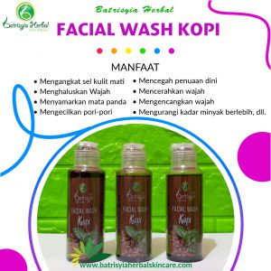 batrisyia facial wash kopi