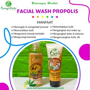 batrisyia facial wash propolis herbal skincare