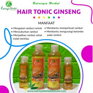 hair tonic ginseng batrisyia herbal skincare