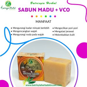 sabun madu with vco batrisyia herbal skincare