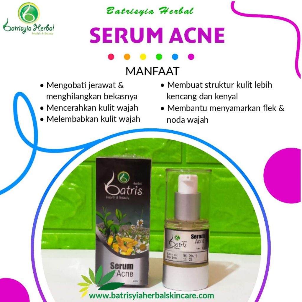 serum acne jerawat batrisyia herbal skincare