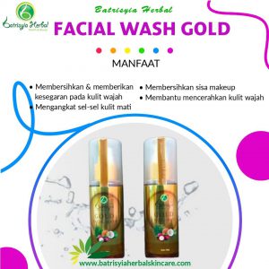 batrisyia herbal gold facial wash