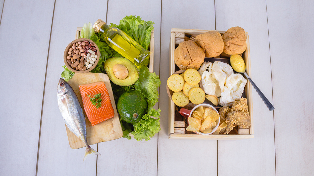 makanan yang ini mengandung lemak baik dan jahat